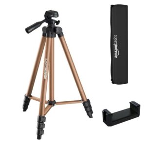 Adjustable tripod stand for mobile and camera with carry bag – budget friendly